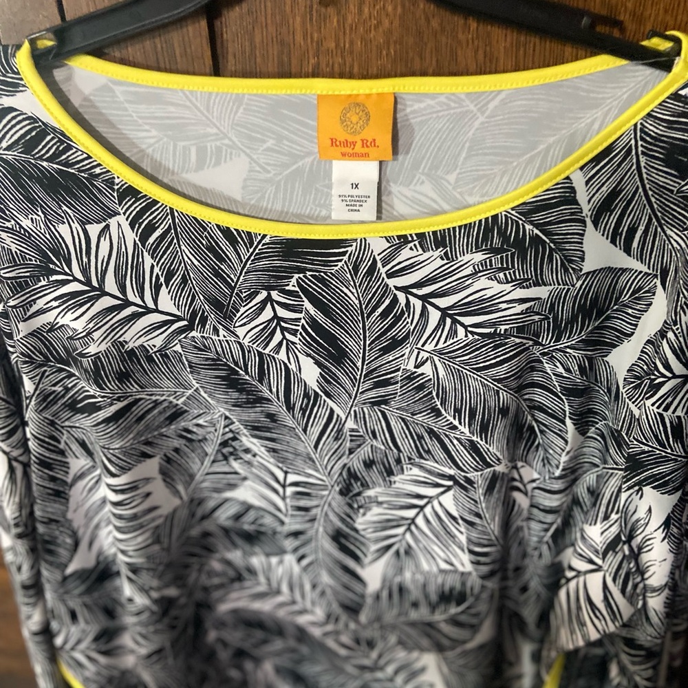 Ruby Rd. NWT size 1X blouse - Picture 6 of 9